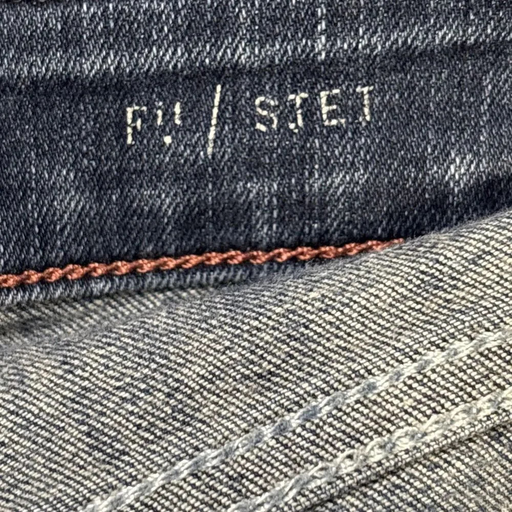 Pilcro and the Letterpress Stet Jeans Women's 30 Slim Leg Ankle Medium Wash Blue